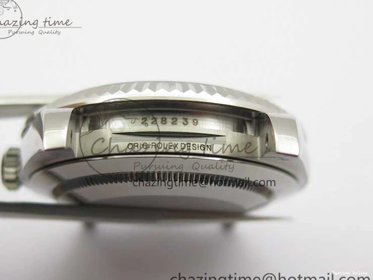 0501 WaterResistant Day Date 40 SS Bp Maker 1:1 Best Edition Tiffany Blue Roman Dial on SS Bracelet A 2549